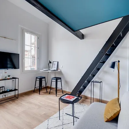 アパート L'ocea - Proche Metro & Stadium - Le Busca トゥールーズ